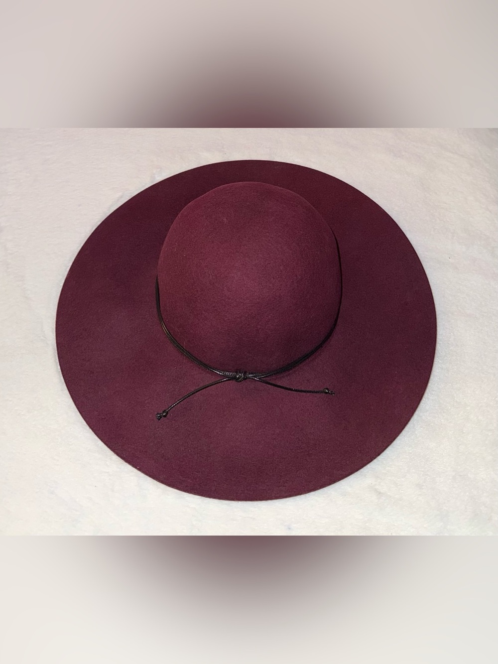 NWT Anthropologie Joanna Wool Felted  Wide Brim Floppy Boho Hat,Size-All (OS)